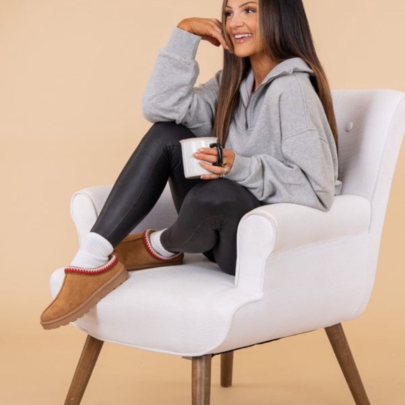 Free People - Valley Girl Pull-Over - Heather Gray - XL - Picture 6 of 12